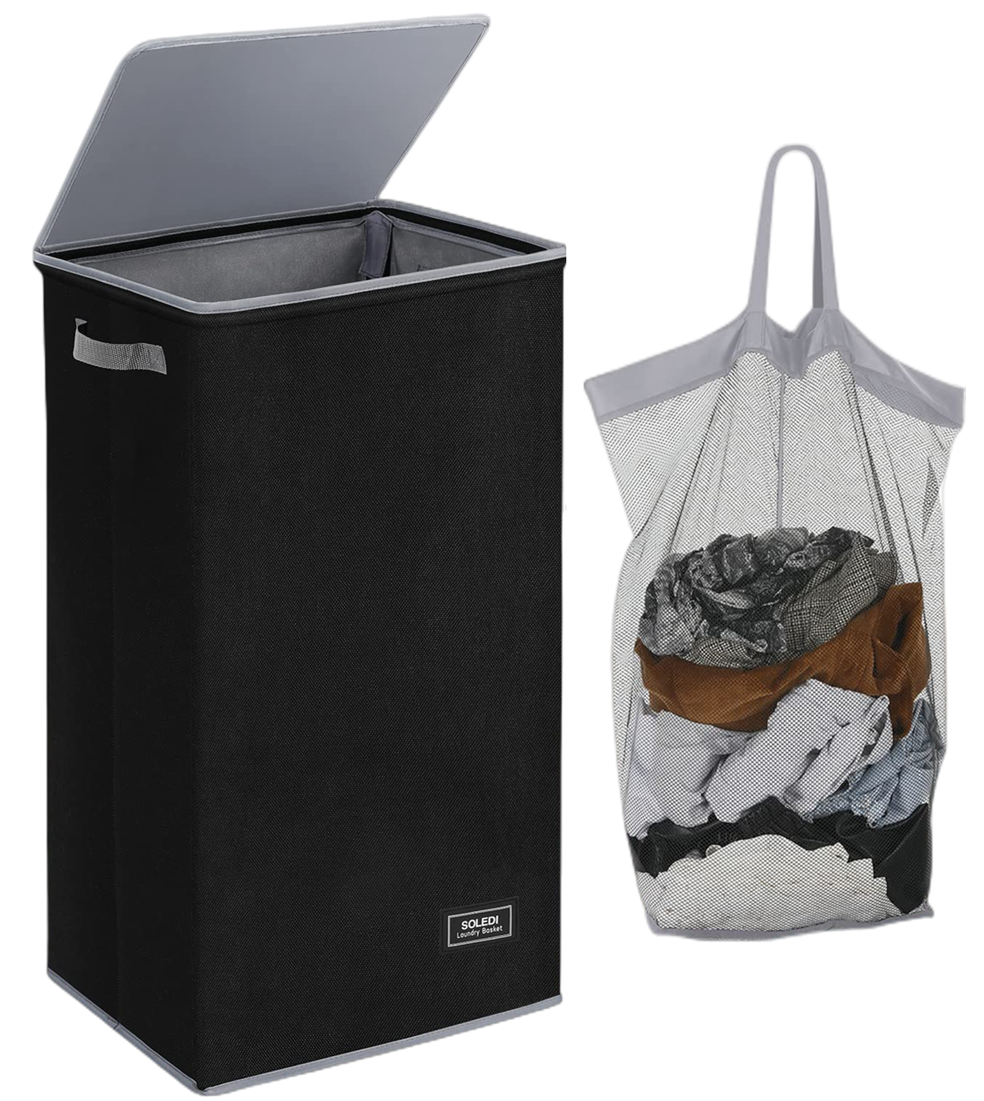 Sterilite Wicker Weave Plastic Laundry Hamper Storage Basket, Brown (12 ...