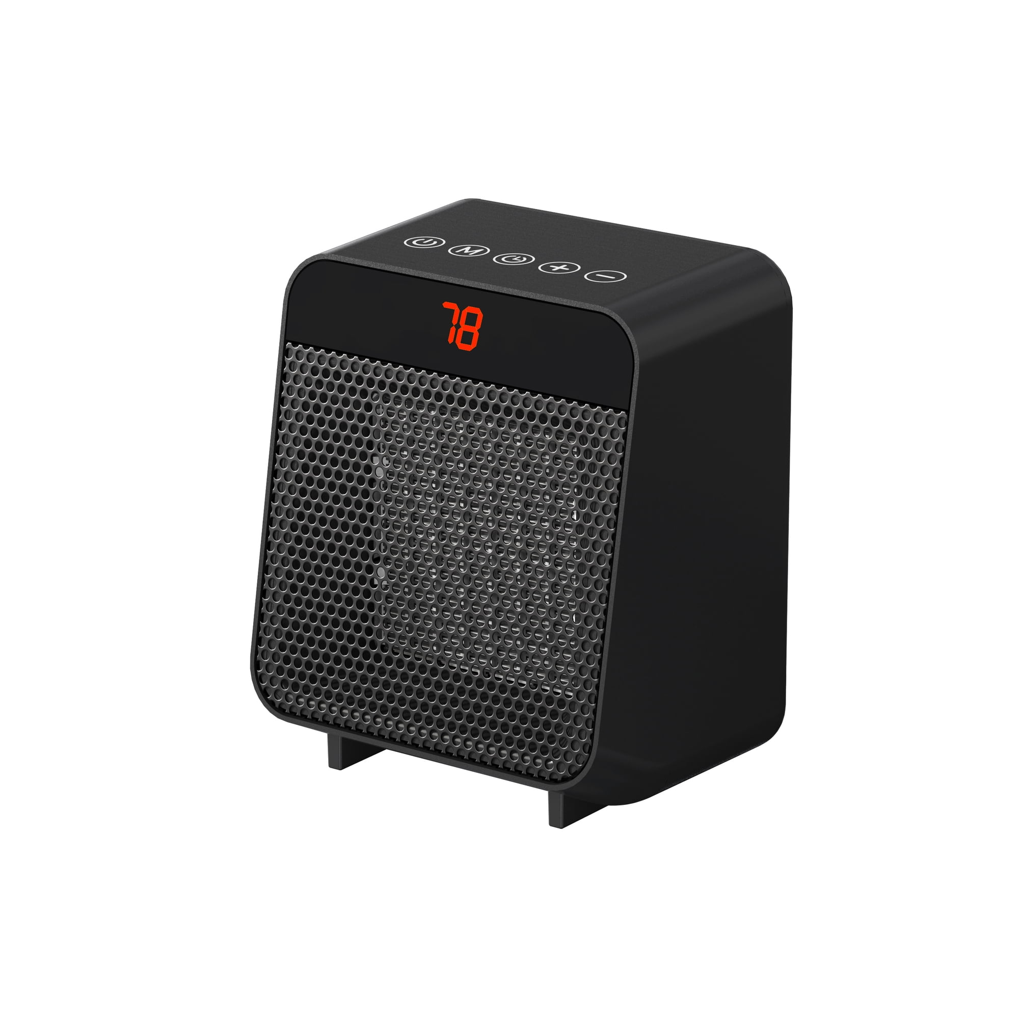 Soleil Electric Digital Ceramic Heater 1500W Indoor Black PTC-916B -  Walmart.com