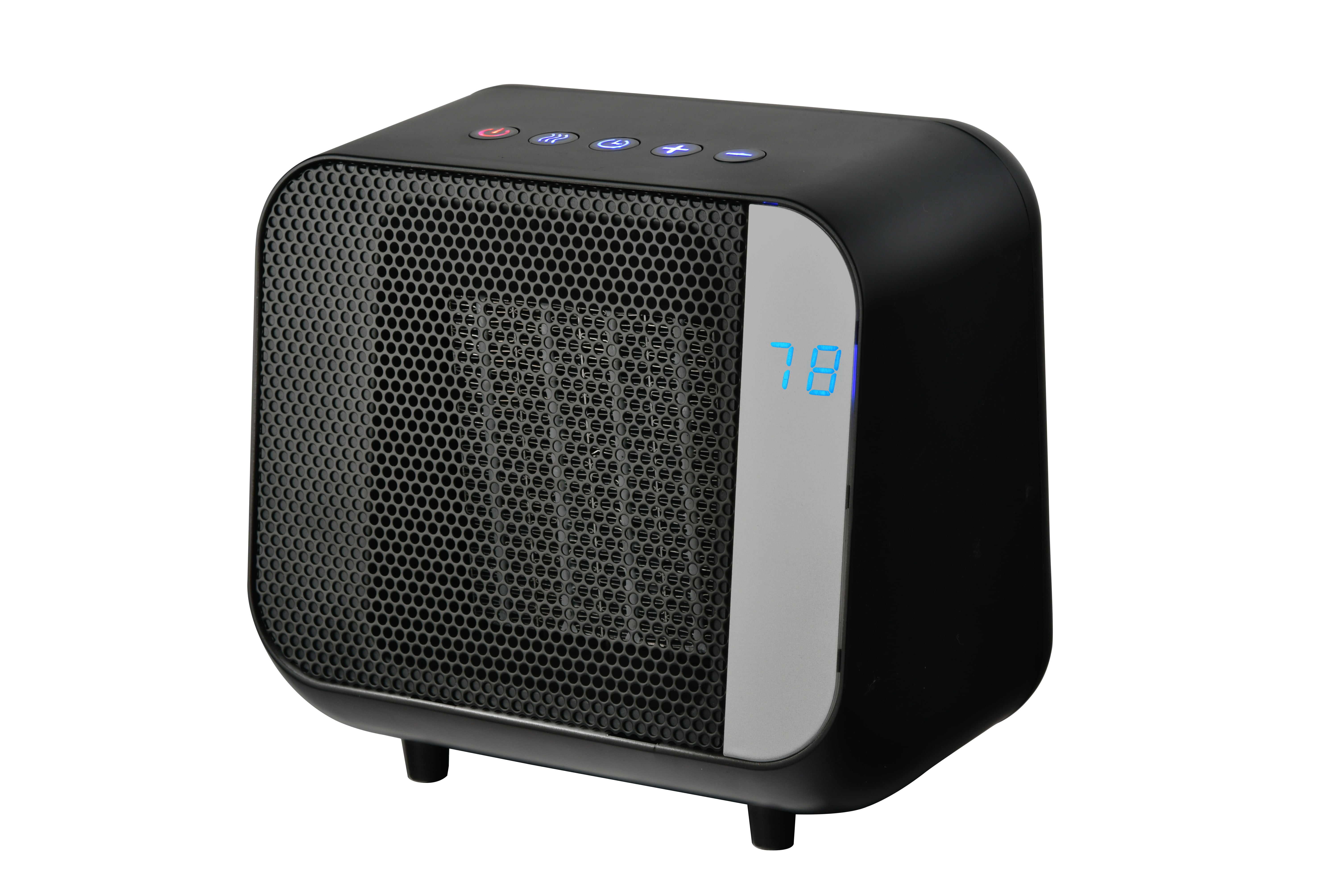 Soleil Electric Digital Ceramic Heater 1500W Indoor Black - Walmart.com