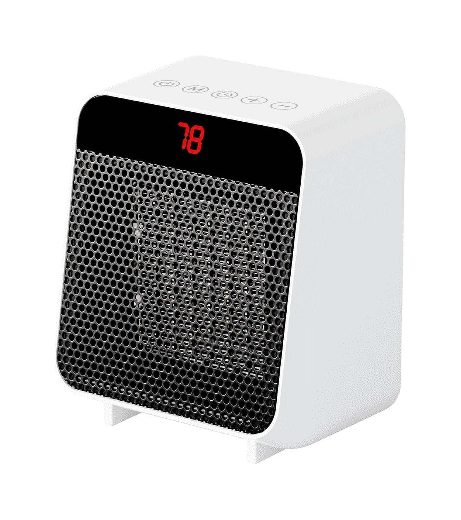 Soleil Electric Digital Ceramic Heater 1500W Indoor White PTC-916W