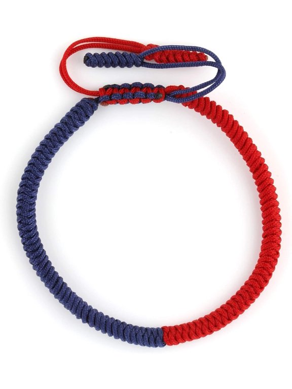 One Tibetan Monk Lucky Minimal Rope Buddhist Handmade Knot Bracelet