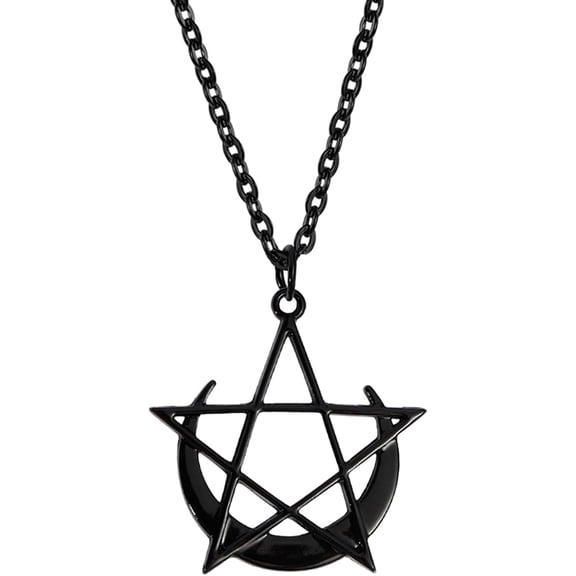 Soleilie Women's Stainless Steel Pendant Necklace, Star-shaped Pendant, Lobster Clasp