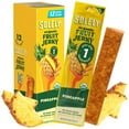 thumbnail image 1 of SOLELY Organic Pineapple Fruit Jerky, 12 Individually Wrapped Strips, Made from Dried Fruit, Healthy Snacks for All, Vegan Snack, 0.8oz (23g), 1 of 8