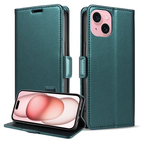 Solennerer Case for Iphone16/16 Plus/16 Pro/16 Pro Max, Wallet Phone Cover Flip Leather Shell