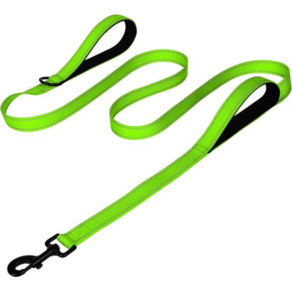 Solennerer Dog Leash Heavy Duty Pet Leash 2 Traffic Padded Handles Reflective Leash for Medium to Large Dogs