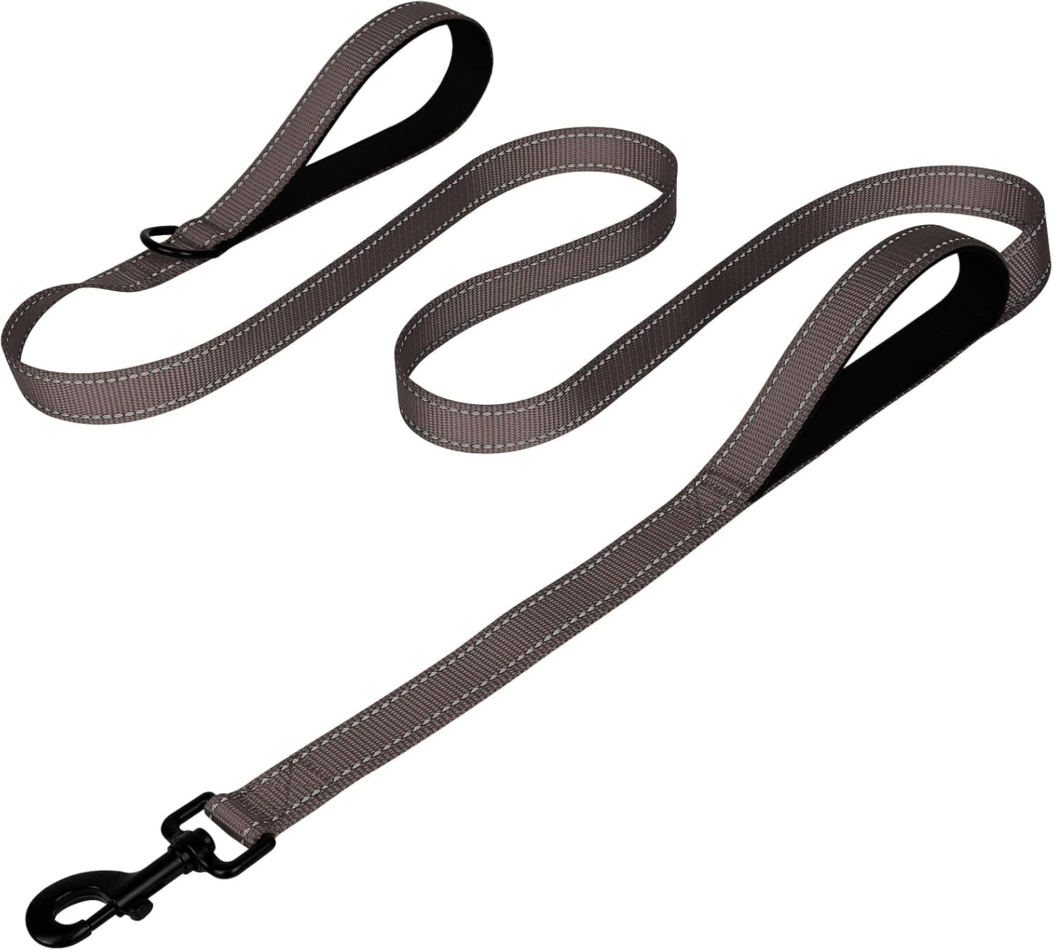 Solennerer Dog Leash Heavy Duty Pet Leash 2 Traffic Padded Handles Reflective Leash for Medium to Large Dogs