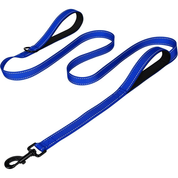 Solennerer Dog Leash Heavy Duty Pet Leash 2 Traffic Padded Handles Reflective Leash for Medium to Large Dogs