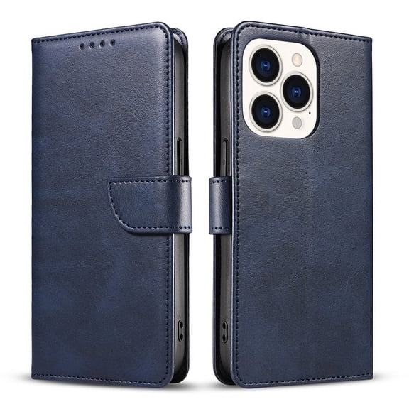 Solennerer Luxury Leather Flip Wallet Slot Phone Case for iPhone 14 13 12 11 Pro Max X XR XS Max Mini 7 8 Plus SE 2020 Cellphone Cases Back Cover case