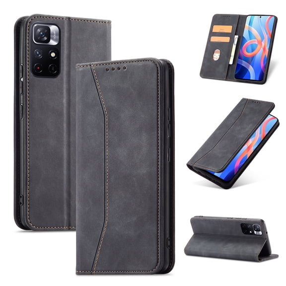 Solennerer Wallet Case for Xiaomi Redmi Note 12 14 Pro 5G with Card Holder