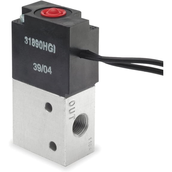 Solenoid Air Control , 1/8 In, 12VDC