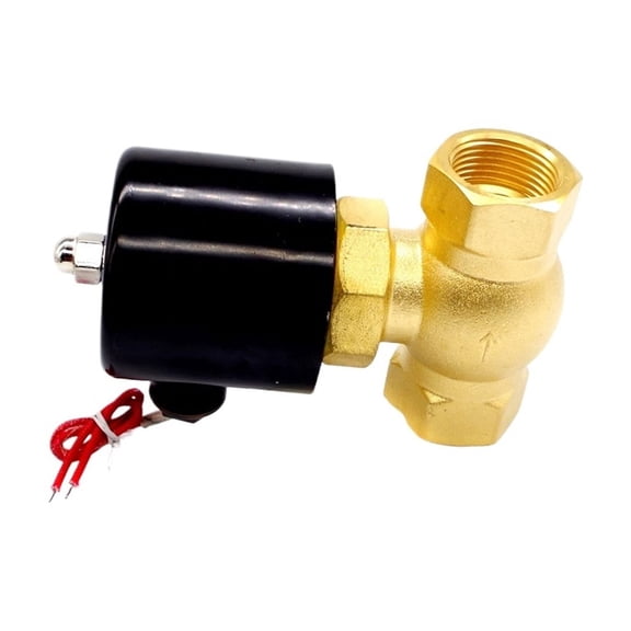 Solenoid Valve,G1-1/4" 2-Way NC Brass Steam Solenoid Valve Hi-Temp Electric Magnetic Valve 1.5MPa(AC110) ,Easy to Use