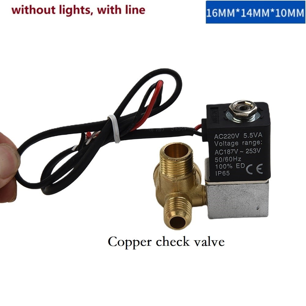 Solenoid Valve Mute OilFree Machine Check Valve Bleed Air Compressor