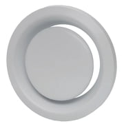 Soler And Palau BOC100 4/100Mm Metal Circular Adjustable Interior Air Valve - White