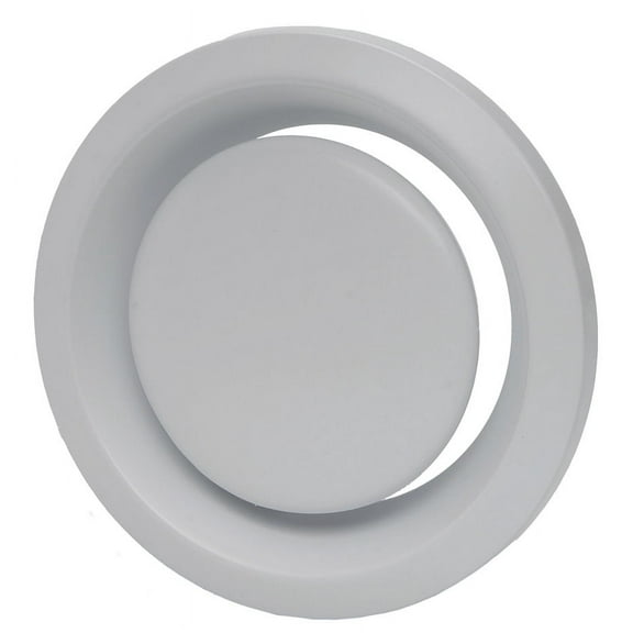 Soler And Palau Bor-150 6"/150Mm Plastic Adjustable Air Valve Circular - White