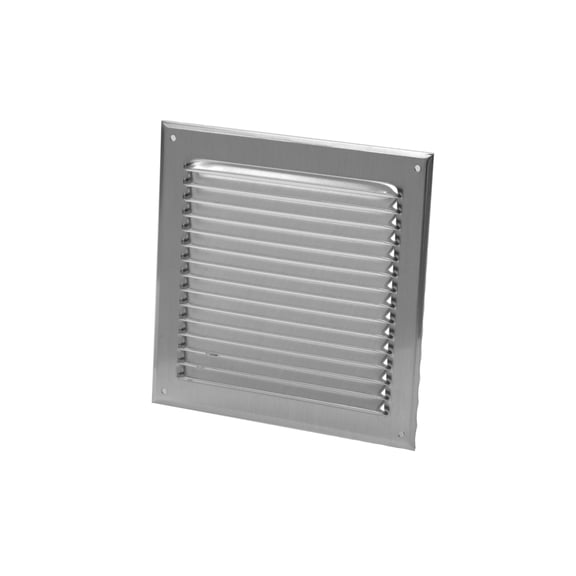 Soler And Palau Gra-150 6" Exterior Fixed Grille - Silver