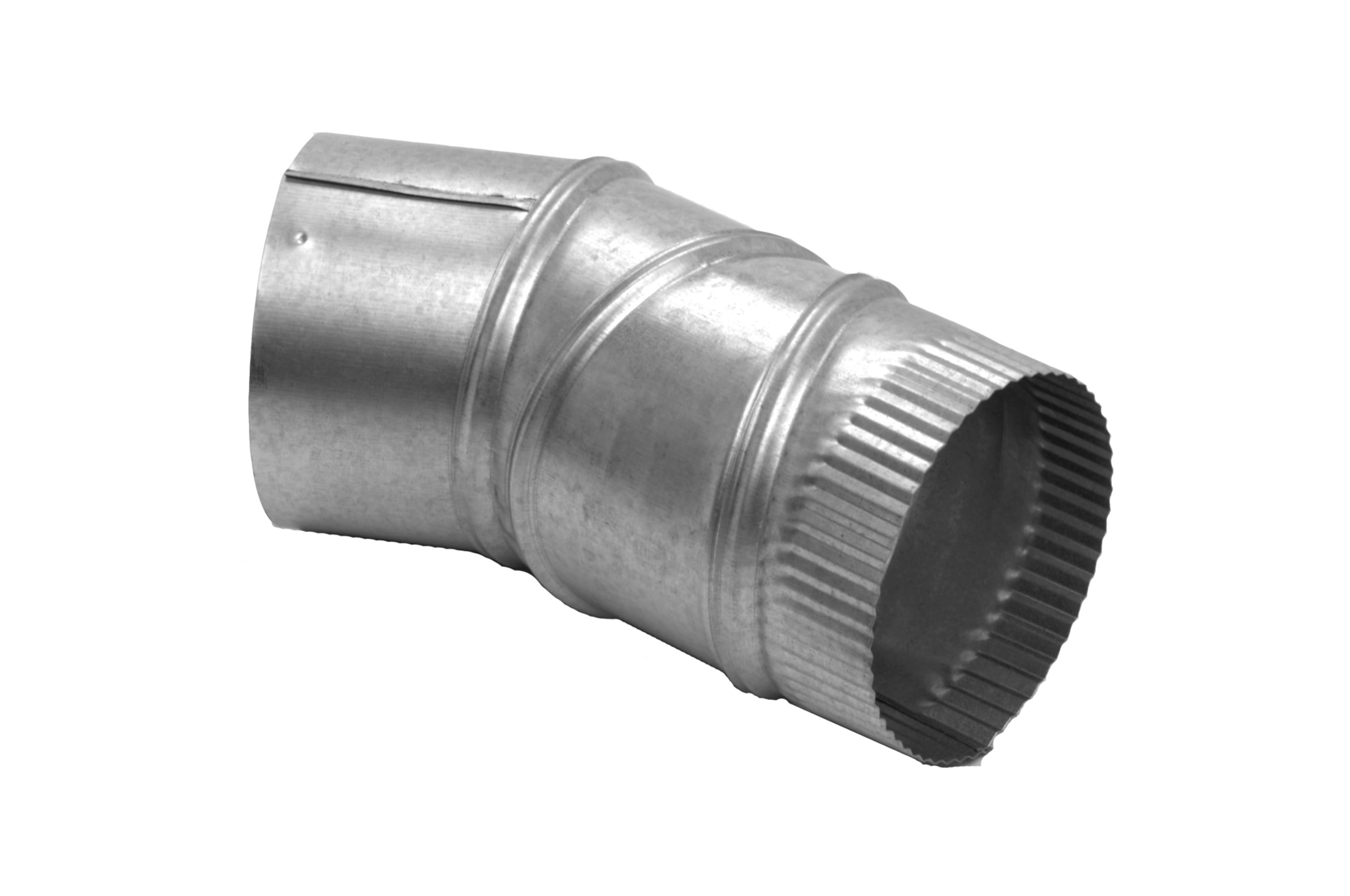 Soler And Palau ME-4 4" Round Adjustable Metal Elbow - Silver