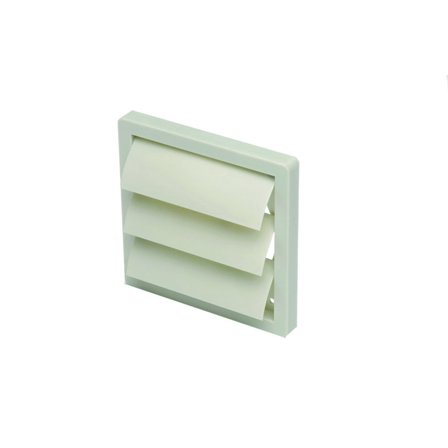 Soler And Palau Per-150W 6" Plastic Louvre Shutter - White