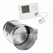 Soler & Palau Motorized Damper with Controller,6 in MD6-ES24VK