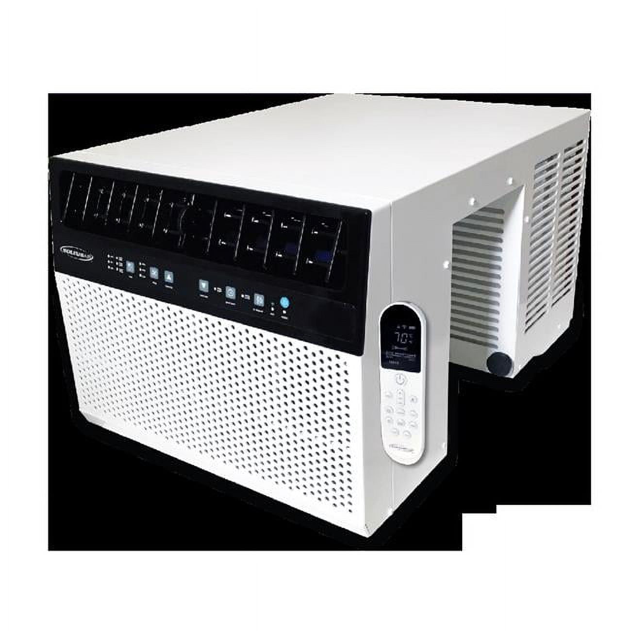 Soleus 8000 BTU Saddle Window Air Conditioner with Electronic Controls