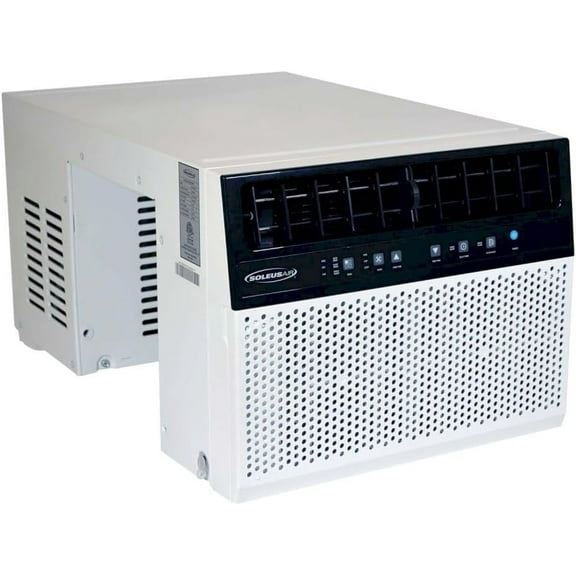 Soleus Air 6,000 BTU Energy Star Saddle Air Conditioner with WiFi, MyTemp Remote, Covers 275 Sq Ft