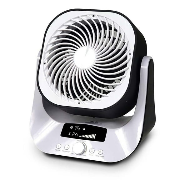Soleus Air 9" Tabletop Digital Display Air Circulator with Remote Control