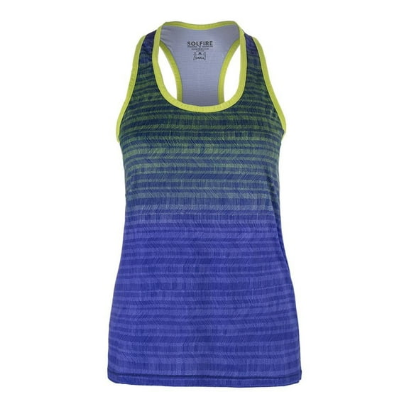 Solfire Womens Stretch Your Limits Racerback Tank Top