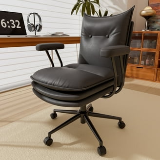 Swivel Chair Desk Chairs That Look Like Furniture Faux Leather