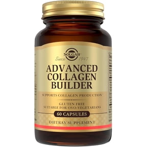Solgar Advanced Collagen Builder with Vitamin C, Ovoderm, Coenzyme Q10 & Silica, 60 Capsules