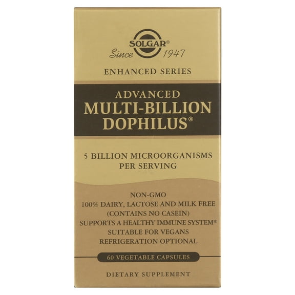 Solgar Advanced Multi-Billion Dophilus Vegetable Capsules - 60 ct
