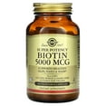 thumbnail image 1 of Solgar Biotin, 5,000 mcg, 100 Vegetable Capsules, 1 of 5