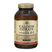 Solgar Calcium Citrate with Vitamin D Tablets - 240 Count