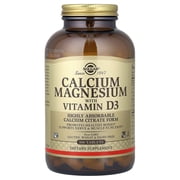 Solgar Calcium Magnesium with Vitamin D3 Tablets - 300 ct