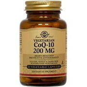 Solgar Coenzyme Q-10 200 mg - 30 Vegetarian Capsules