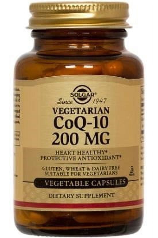 CoQ-10 200 MG - 60 Vegetable Capsules by Solgar