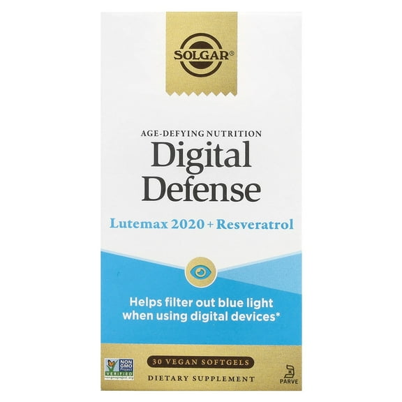 Solgar Age-Defying Nutrition, Digital Defense, 30 Vegan Softgels