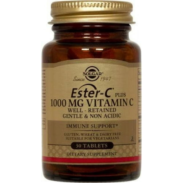 Solgar EsterC Plus Vitamin C 1000 mg 30 Tablets