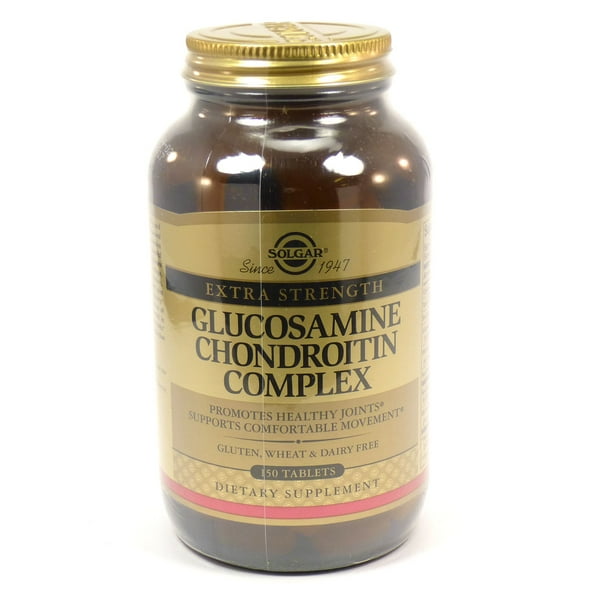 Solgar Extra Strength Glucosamine Chondroitin Complex 150 Tablets