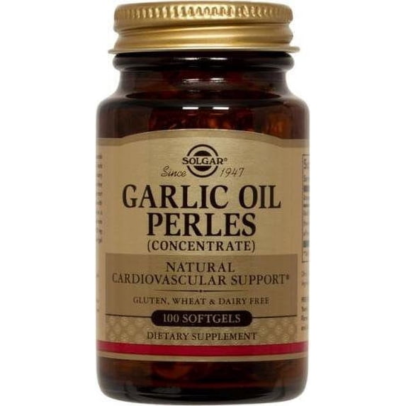 Solgar Garlic Oil Perles 100 Softgels