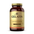 Solgar Gelatin 1680 mg, 250 Capsules Natural Gelatin Supports Bone