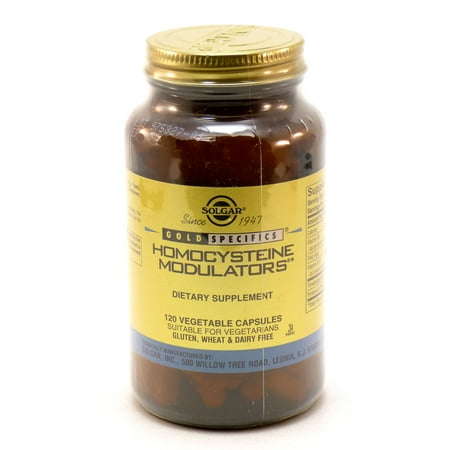Solgar Homocysteine Modulators - 120 Vegetarian Capsules
