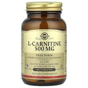Solgar L-Carnitine 500 MG Capsules, 60 Ct