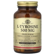 Solgar L-Tyrosine 500 mg Vegetable Capsules 100 ct