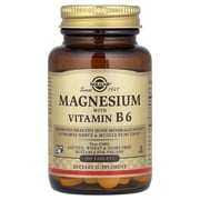 Solgar Magnesium with Vitamin B6 100 Tablets