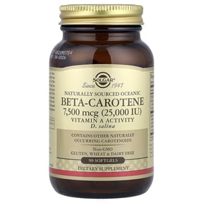 Solgar Oceanic Beta Carotene Softgels 25 000 IU  - 90 Count