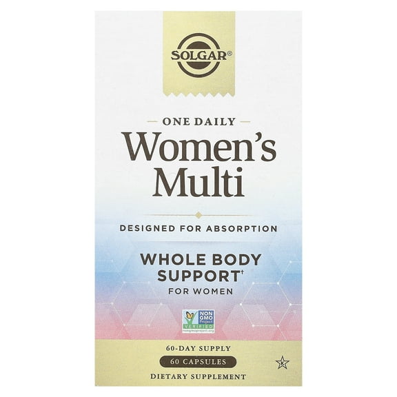 Solgar One Daily Women's Multi, 60 Capsules