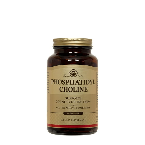 Solgar Phosphatidylcholine Softgels, 100 Ct - Walmart.com