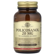 Solgar Policosanol 20 mg Vegetable Capsules - 100 ct