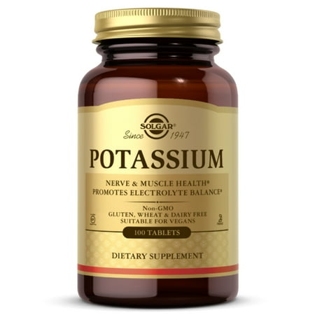 Solgar Potassium Gluconate 100 Tablet