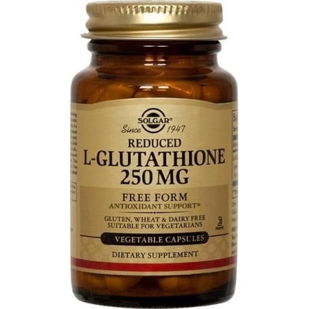 Solgar Reduced L-Glutathione 250 mg Vegetable Capsules - 60 ct
