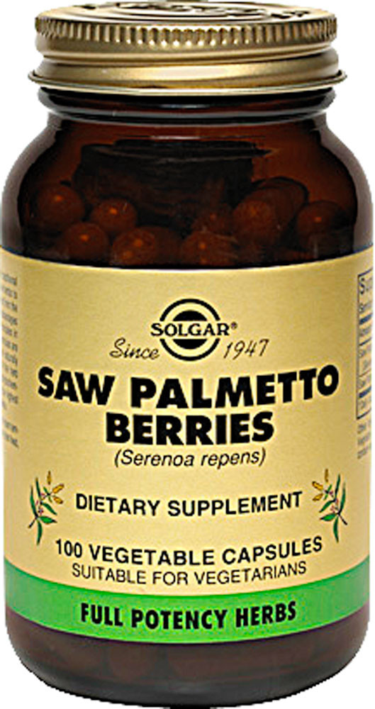 Solgar Saw Palmetto Berries 100 Vegetable Capsules